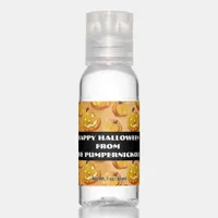 Jack-o-Lantern Halloween Hand Sanitizer