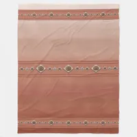 Southwest Sandstone Canyon Fleece Blanket