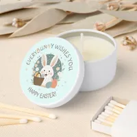 Easter Bunny Egg Basket ID1013 Mini Candle Favors