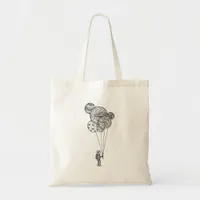 astronaut tote bag
