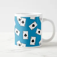 Ace Of Spades Poker Blackjack Casino Gamer Giant Coffee Mug