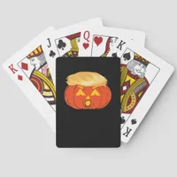 Trumpkin Jack O'Lantern Poker Cards