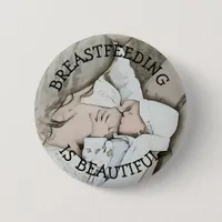 Breastfeeding is Beautiful Button