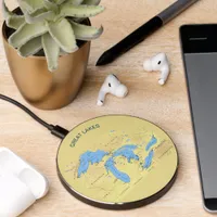 Great Lakes of North America Wireless Charger