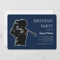 Golf Bachelor Party - golf outing  Classic Stylish Invitation