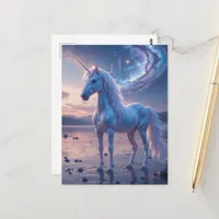 Fantasy Unicorn Postcard