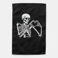 Skeleton Heart Hands Sign Halloween Costume Trendi