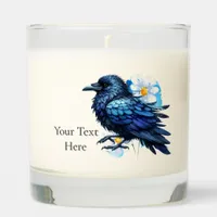 Goth Raven Scented Candle Dark Aesthetic