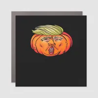 Trick Or Treason Anti Halloween Pumpkin Trumpkin  Car Magnet