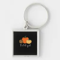 Fall Cute Halloween Pumpkin Thanksgiving It’s Fall Keychain