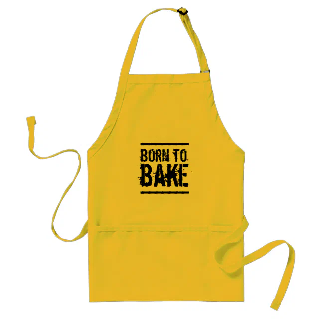 Born to Bake Adult Apron