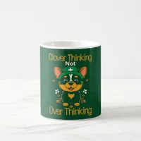 Cute Corgi St. Patrick’s Day Mug – Clover Thinking