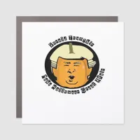 Halloween Trumpkin Pumpkin Classic Car Magnet