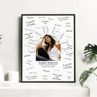  Graduation Guest Signature Poster