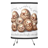 Adorable Anglin' for 8 Cute Cuddling Pangolins Tripod Lamp