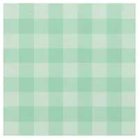 Chic Mint Green Gingham Plaid Pattern Fabric