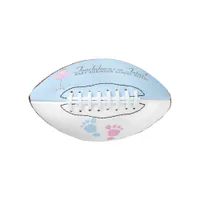 Touchdowns or Tutus Gender Reveal Party Football