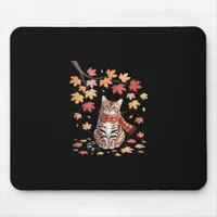 Leaf Fall Tree Hello Autumn Thanksgiving It’s Fall Mouse Pad