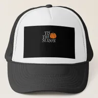 Tis The Season Cute Halloween Pumpkin Trucker Hat