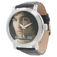Graduation men photo graduate student 2025 watch