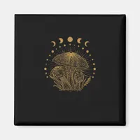 Aesthetic Mushroom Cottage Goblincore Magnet