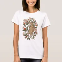 Adorable Mouse and Rosehips T-Shirt