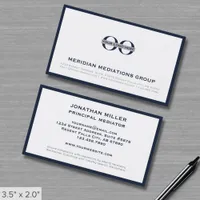 Minimalist Professional Mediation Business Card