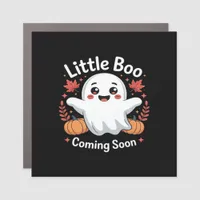 Cute Halloween Pregnancy Announcement Car Magnet
