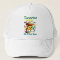 Sizzling Fiesta: Margaritas Emergency Trucker Hat