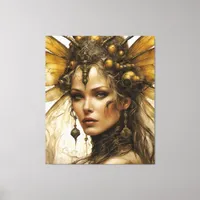 Steampunk Bee Insect Woman