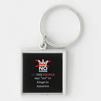 No Kings We the People Freedom Classic Style Keychain