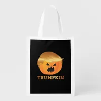 Halloween Trumpkin Grocery Bag