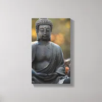 Buddha Zen Garden Peace Canvas Print