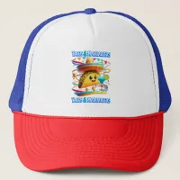 Festive Fiesta Flavors tacos and margaritas Trucker Hat