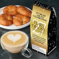 Elegant 27th Music Wedding Anniversary Celebration Roasted Coffee