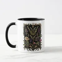 Goblincore Victorian Witch Herbs Classic Mug