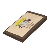 California Boho Cowgirl Trifold Wallet