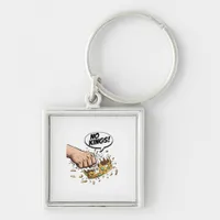 No Kings In America Creative Design Keychain