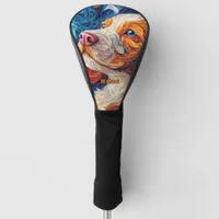 Cavalier King Charles Spaniel Dog Golf Head Cover