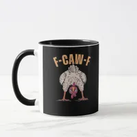 F Caw F Funny Chicken Classic Retro Cool Style Mug