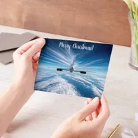 Beyond the Horizon: Concorde from Behind Travel Vellum Invitations