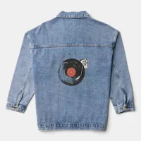 Vinyl Record Denim Jacket