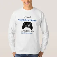 National Video Games Day September 12th   T-Shirt