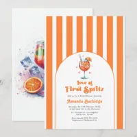 Love at First Spritz Bridal Shower Invitation