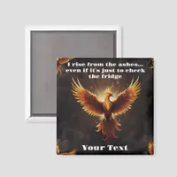 Fiery Phoenix Cushion Magnet