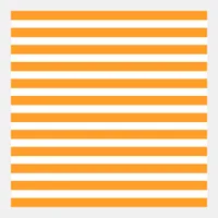 Orange and white horizontal striped pattern 