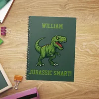 Dinosaur Tyrannosaurus Rex Jurassic quote Notebook