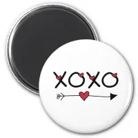 XOXO Valentines Magnet