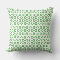 Pillow - Green Florets