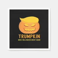 Trumpkin Make Halloween Great Again – Basic Parody Napkins